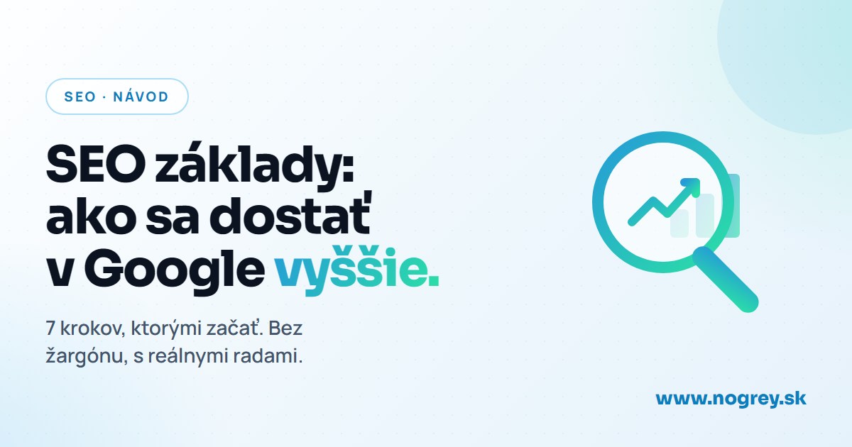 SEO základy pre firmy - obálka